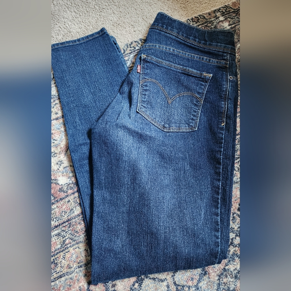 Levi Skinny Jean Elastic Waist
